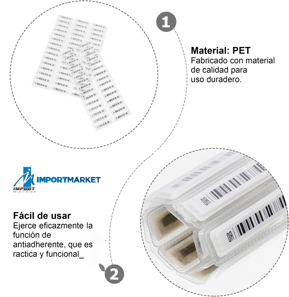 Etiquetas desechables antirrobo AM